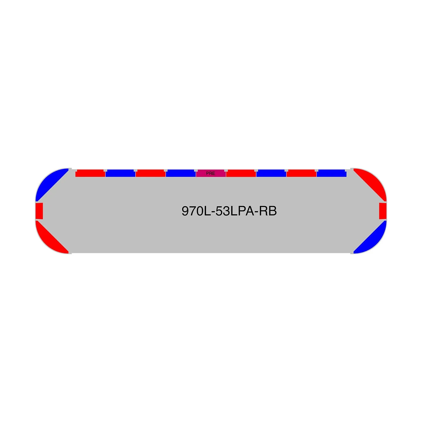 53" Scorpion Series NFPA LED Light Bar w/ Preemption