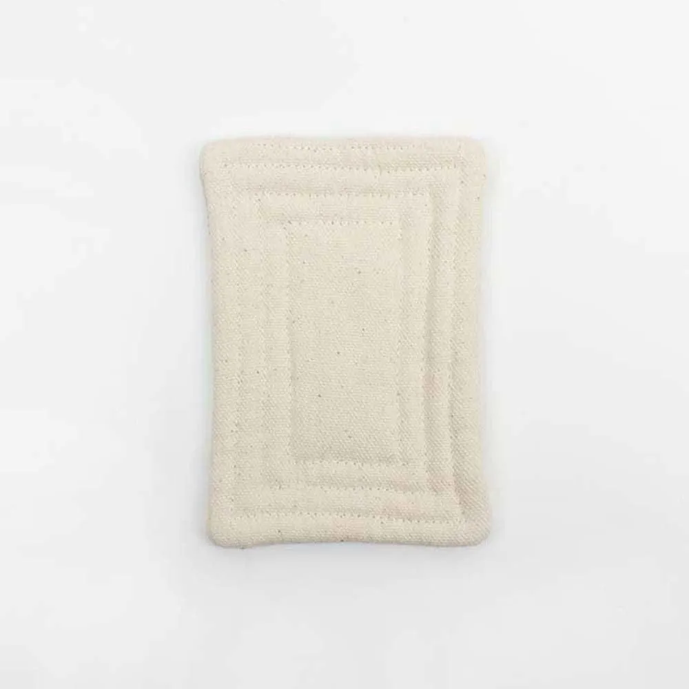 Organic Cotton 'Smooth' Unsponge - Mint Leaf - Pack of 2